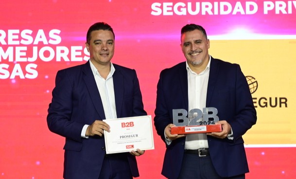 Prosegur Security es galardonada con el premio B2B en la categoría “Empresa de Seguridad Privada”